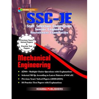 SSC-JE IN MECHANICAL ENGINEERING  (Previous years solved and practice paper)
